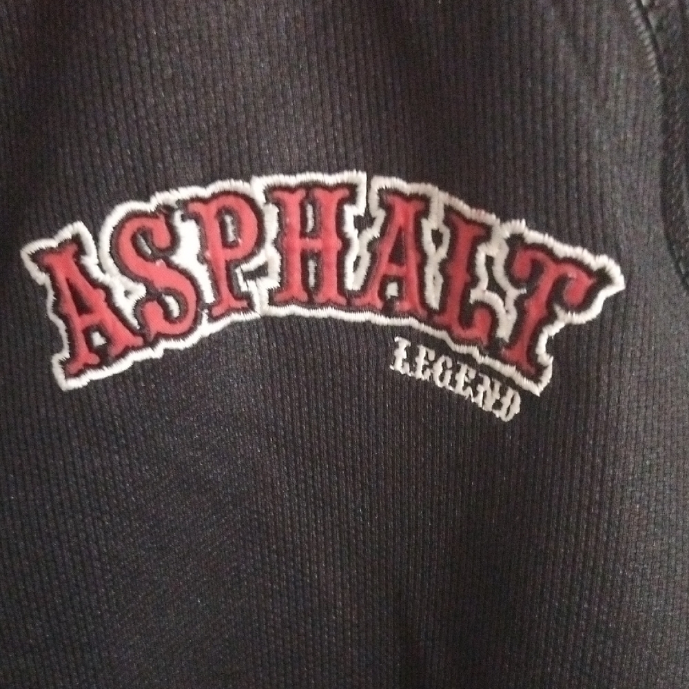 Men's Black and Red " Warm Up Jacket - Picture 2 of 15